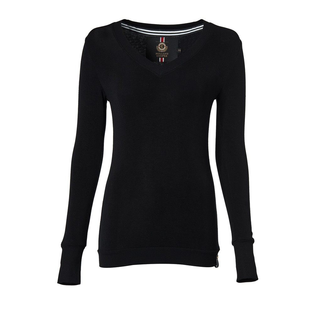 Holland Cooper Soft Touch V Neck Jumper