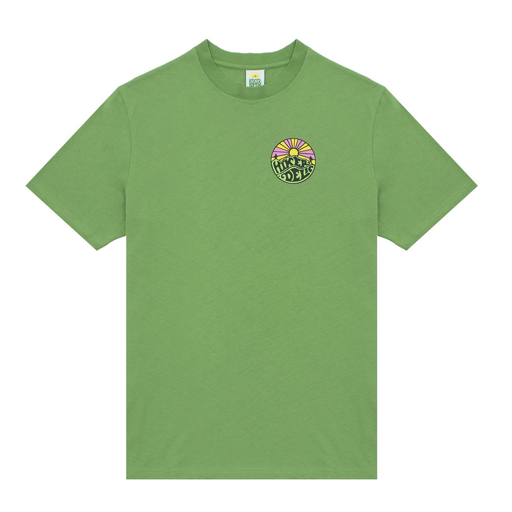 Hikerdelic Original Green Logo T-Shirt