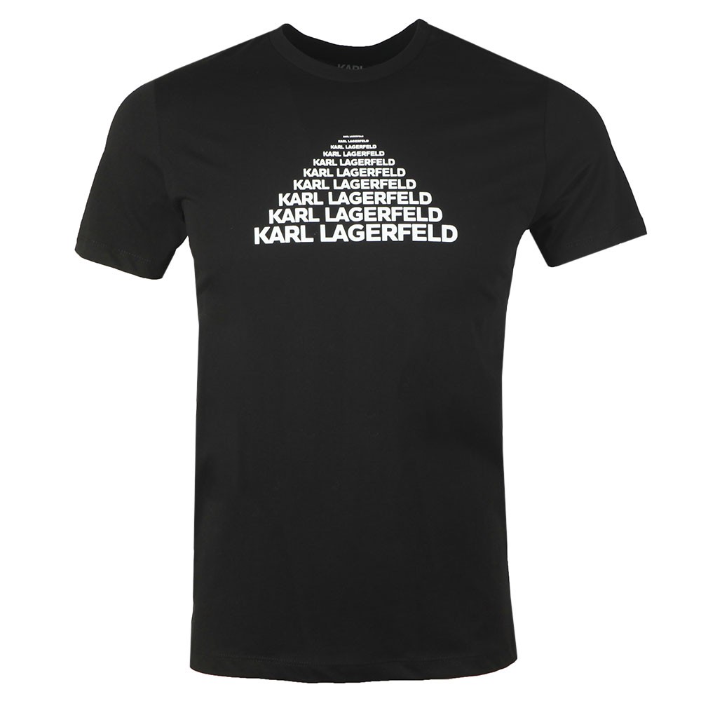 Karl Lagerfeld Repeated Pyramid T Shirt