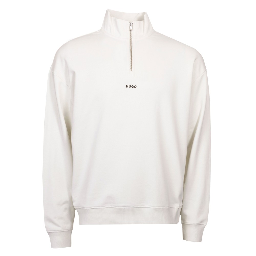 Hugo Durty244 Small Logo Half Zip Sweatshirt