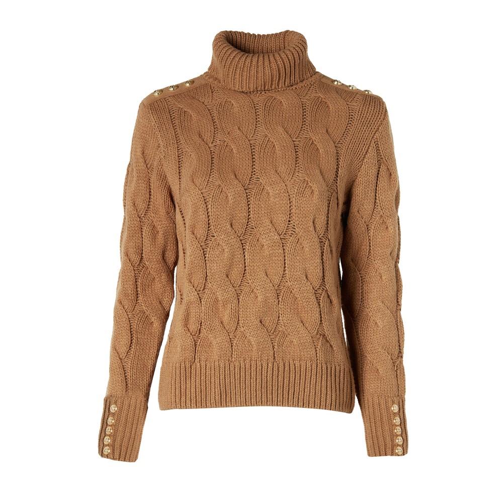 Holland Cooper Lucia Roll Neck Knit Jumper