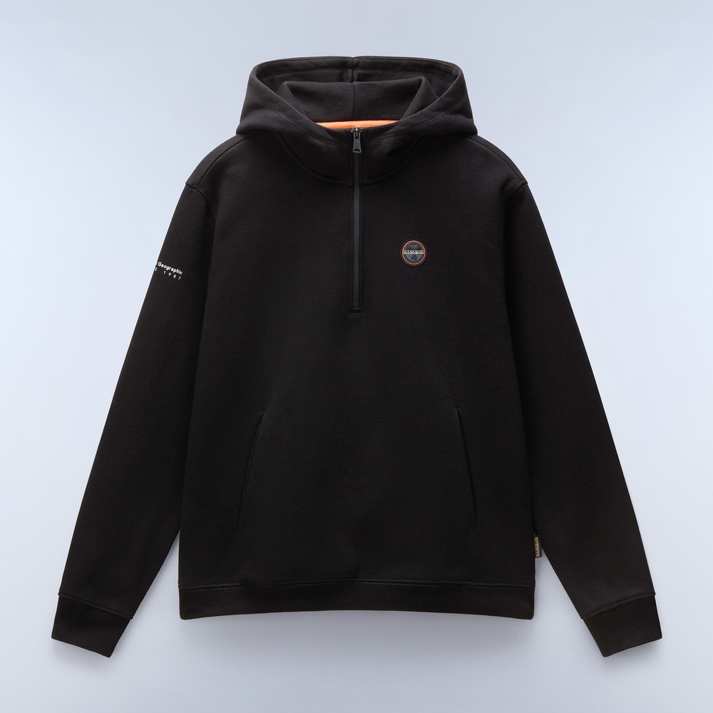 Napapijri B-Badge Hooded Half Zip