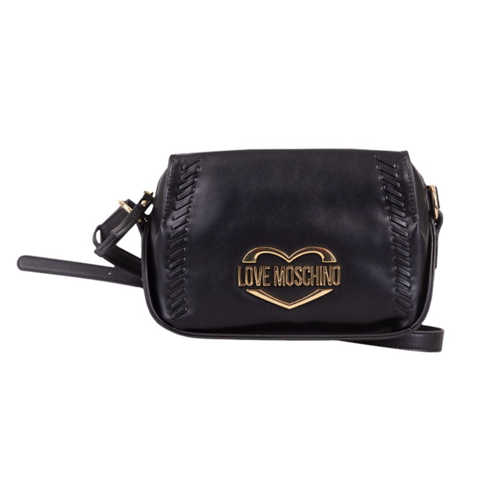 Love Moschino Large Heart Stitch Shoulder Bag