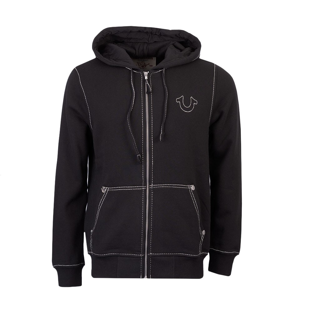 True Religion Big T Zip Up Hoody