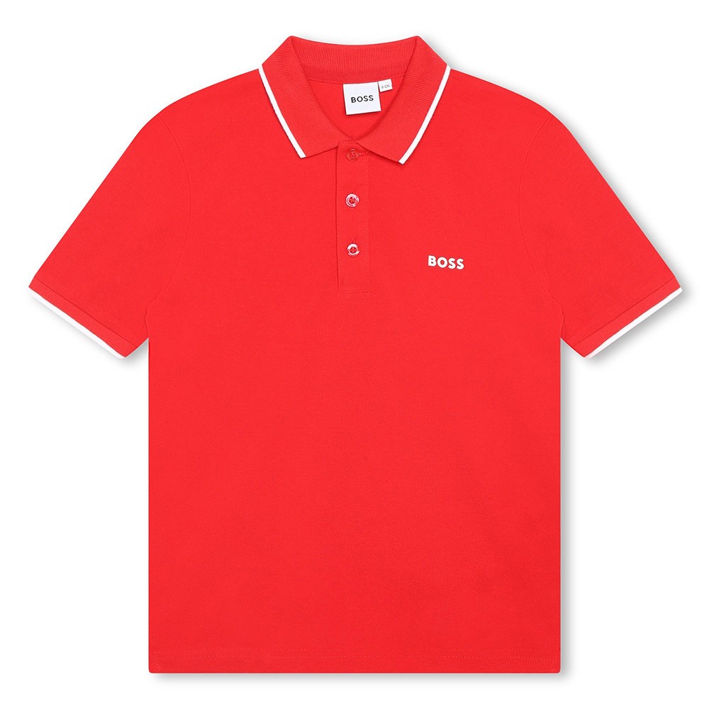 BOSS J50704 Tipped Polo Shirt