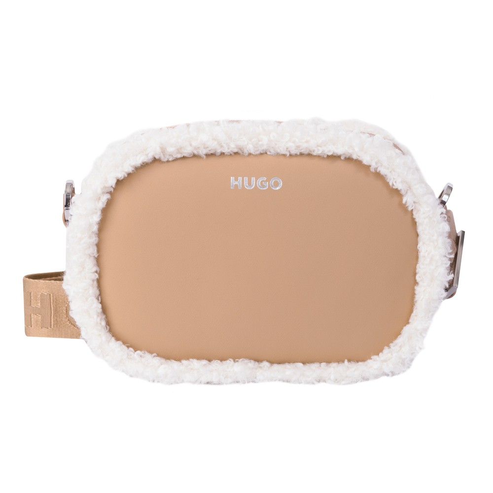 Hugo Bel Small Fur Crossbody Bag