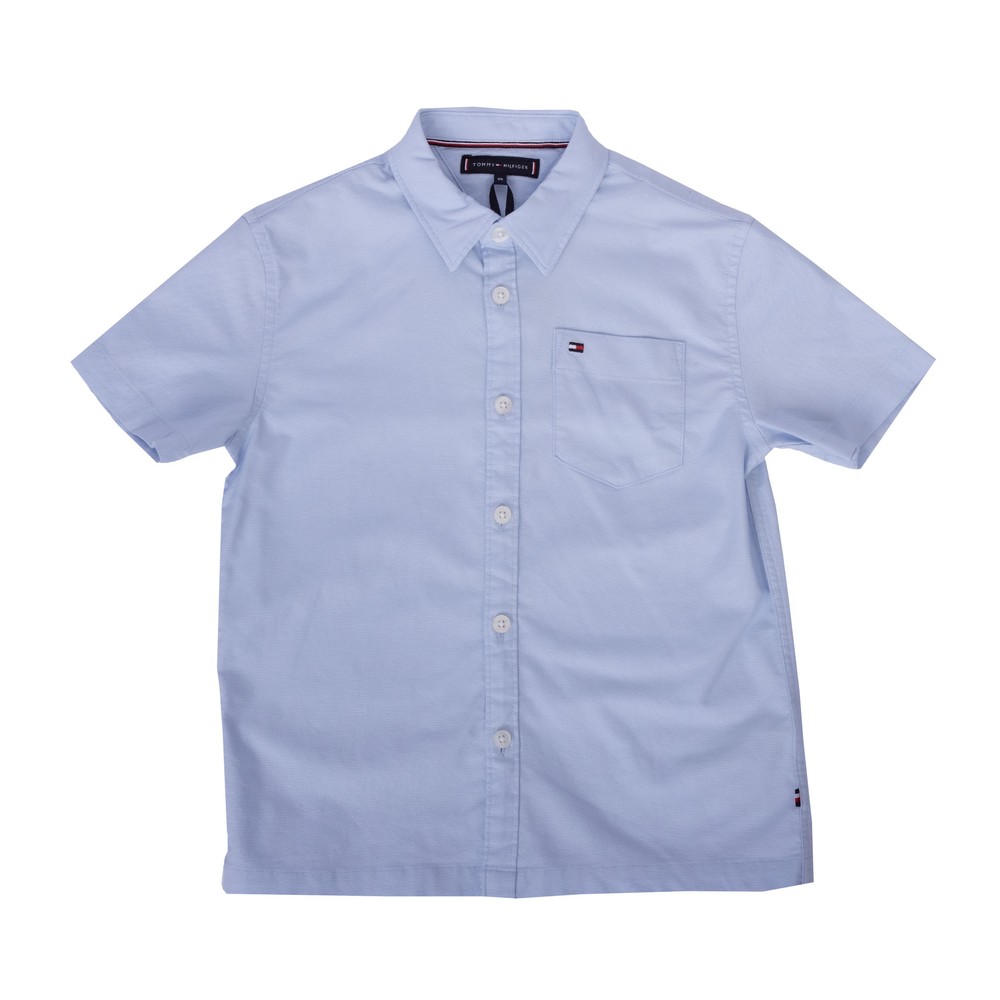 Tommy Hilfiger Kids Solid Oxford Shirt