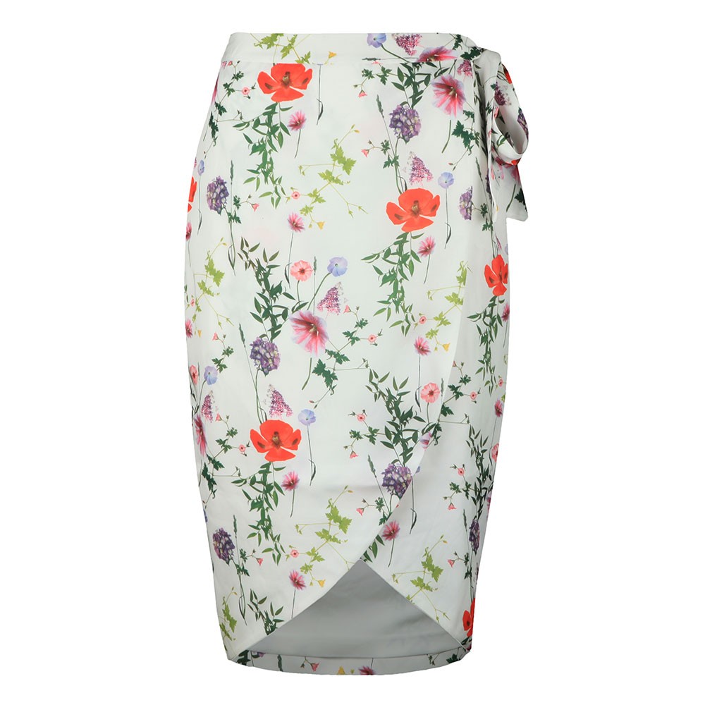 Ted Baker Camiila Hedgerow Wrap Midi Skirt