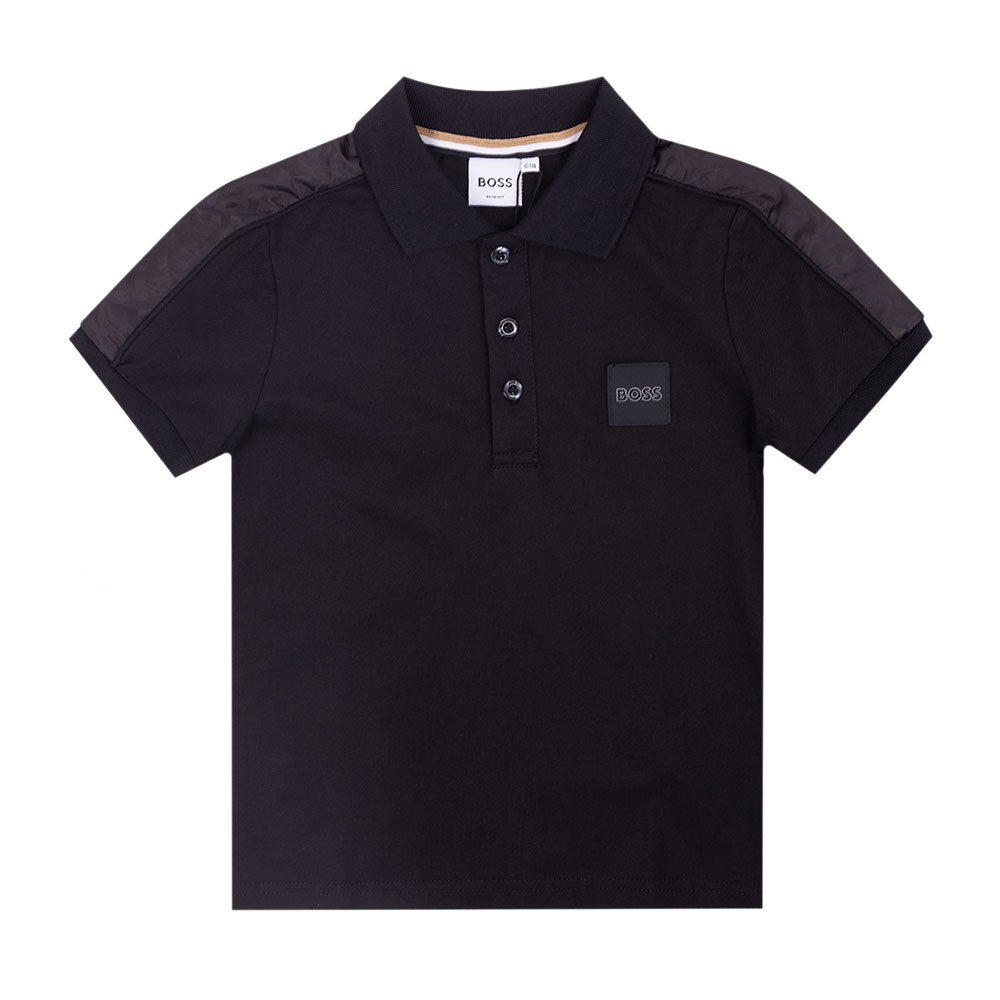 BOSS J25Q00 Shoulder Trim Polo Shirt