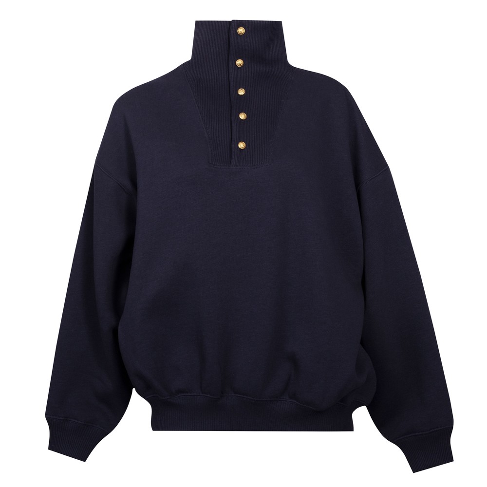 Polo Ralph Lauren Buttoned-Placket Fleece Pullover