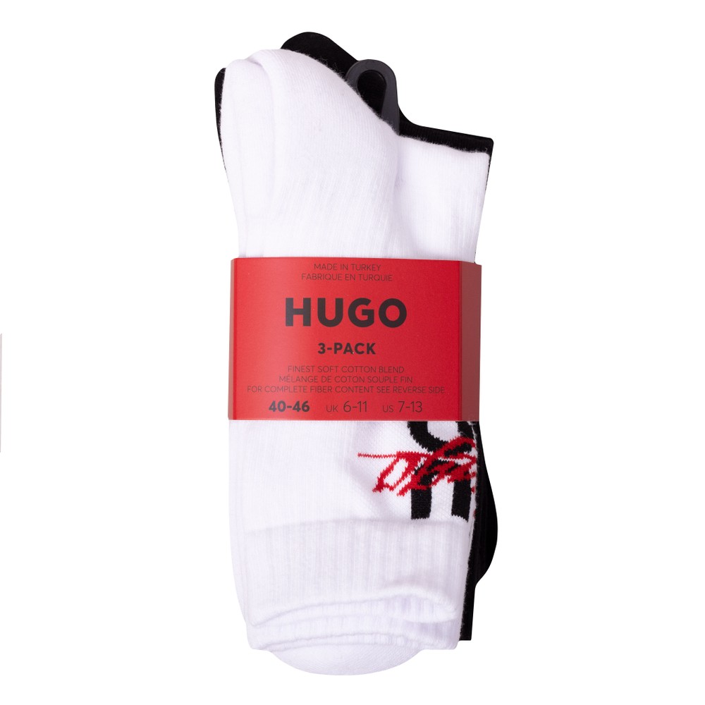 Hugo 3 Pack Signature Sock