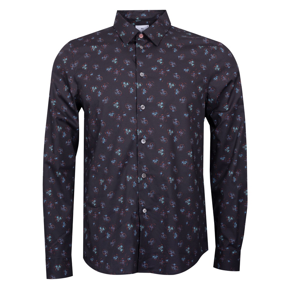 Ps Paul Smith Drinks Print Shirt