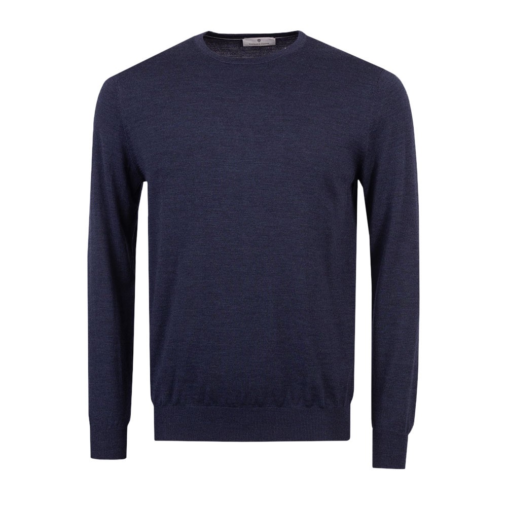 Thomas Maine Merino Crew Neck Jumper