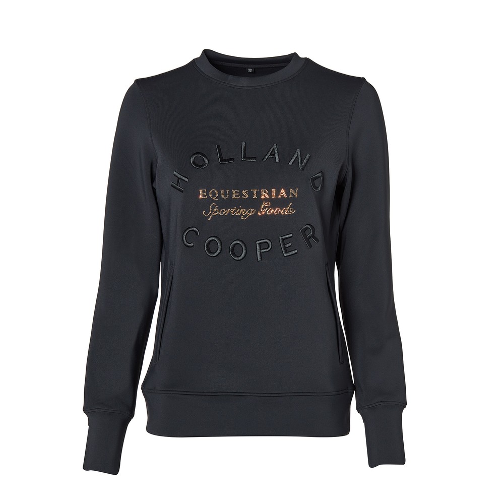 Holland Cooper Crystal Crew Neck Sweat