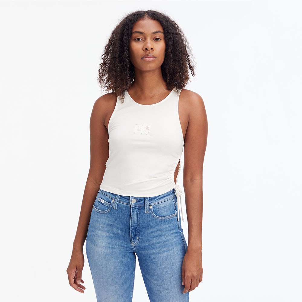 Calvin Klein Jeans Side Gathering Tank Top