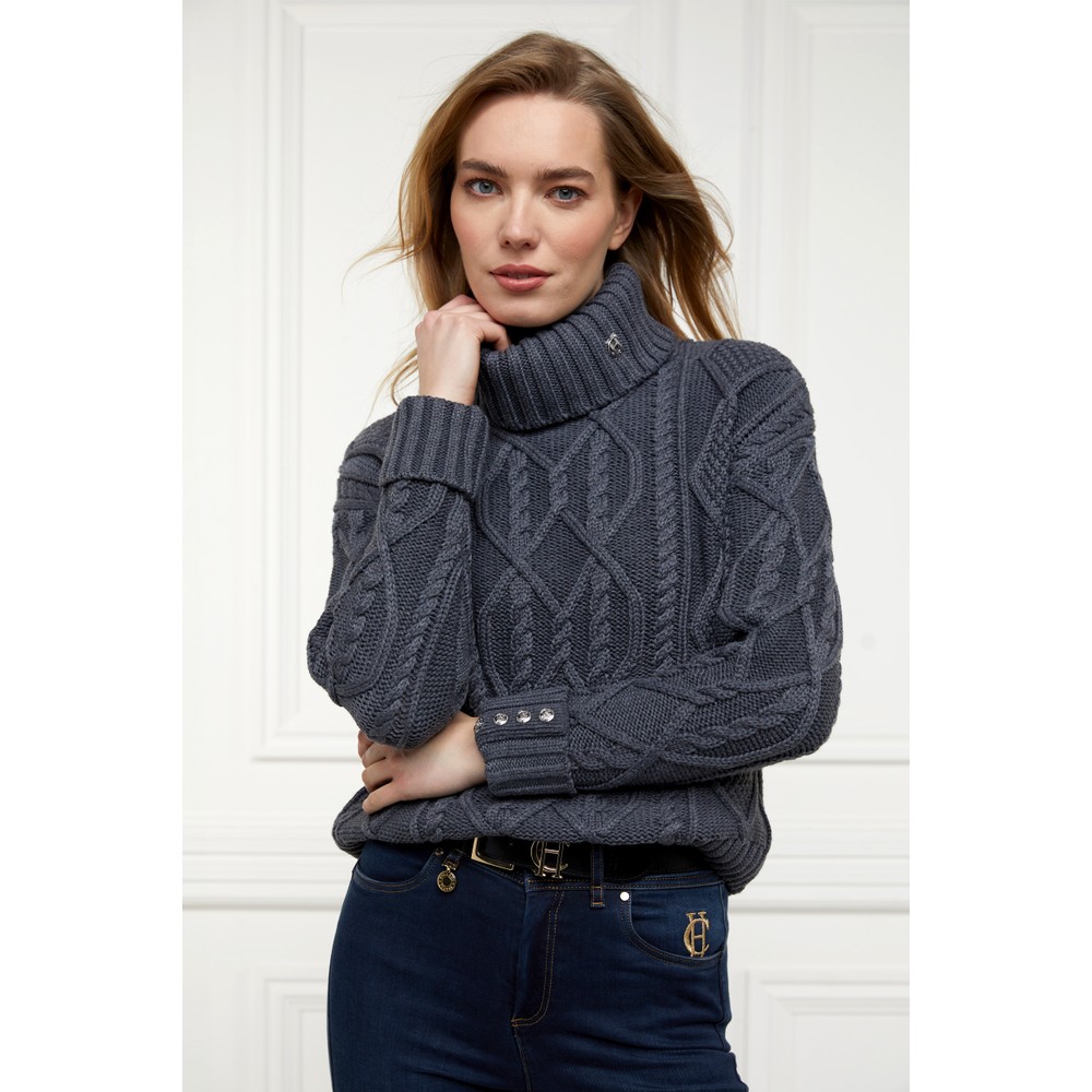 Holland Cooper Noveli Cable Knit Jumper