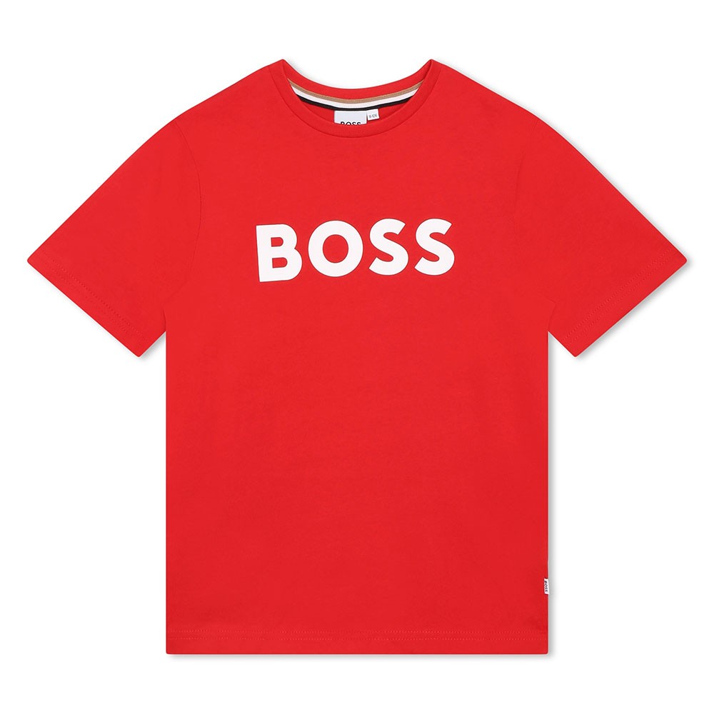 BOSS J25O04 Logo T Shirt