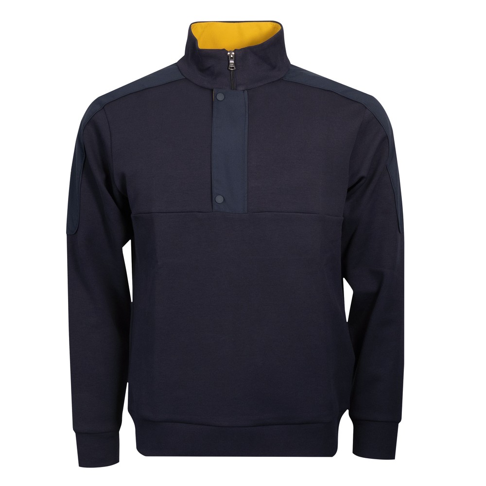 Paul & Shark Buttoned 1/4 Zip Sweat