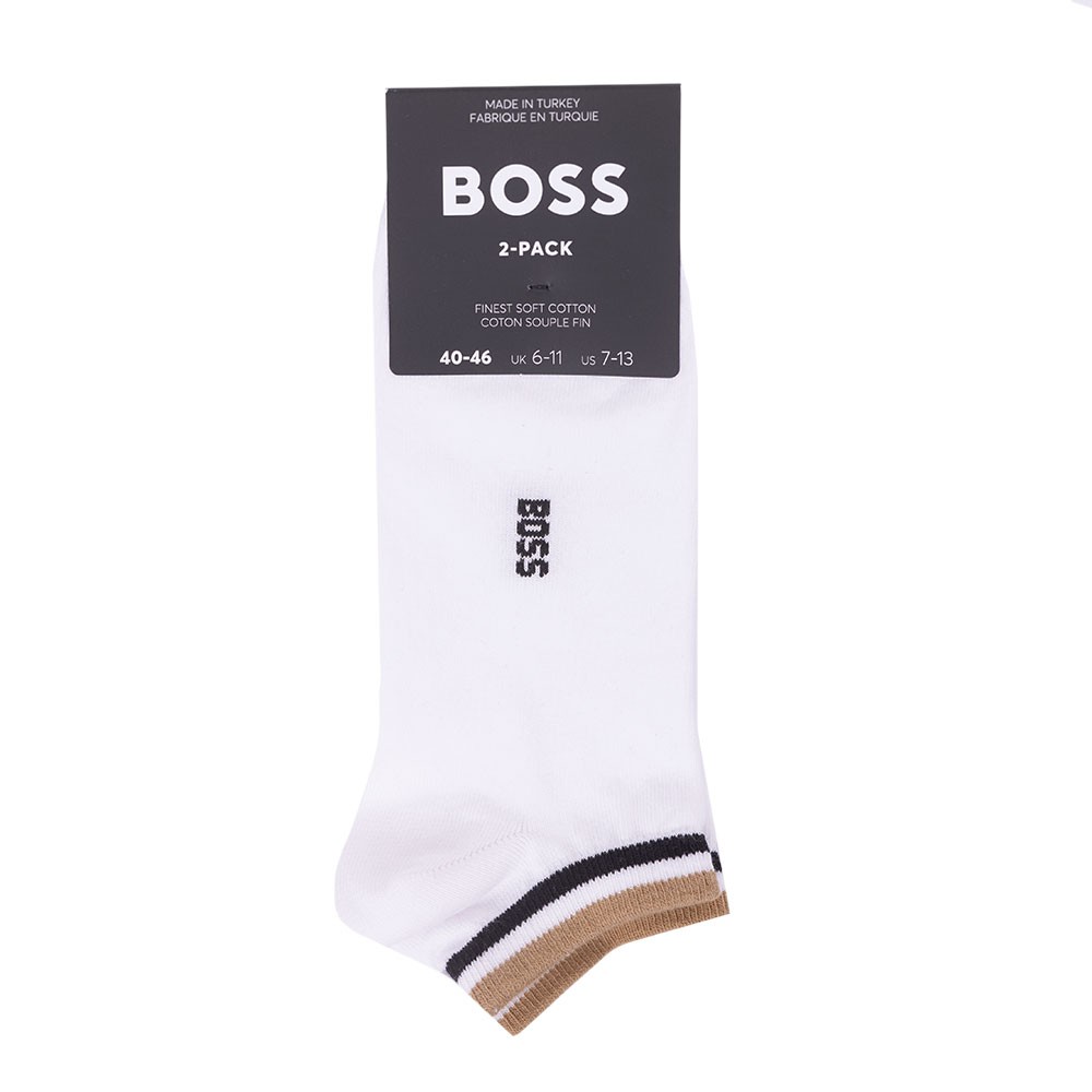 BOSS Bodywear 2 Pack Corporate Stripe Sock