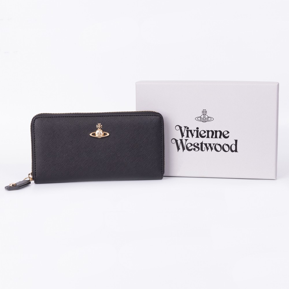 Vivienne Westwood Classic Zip Around 3D Orb Wallet